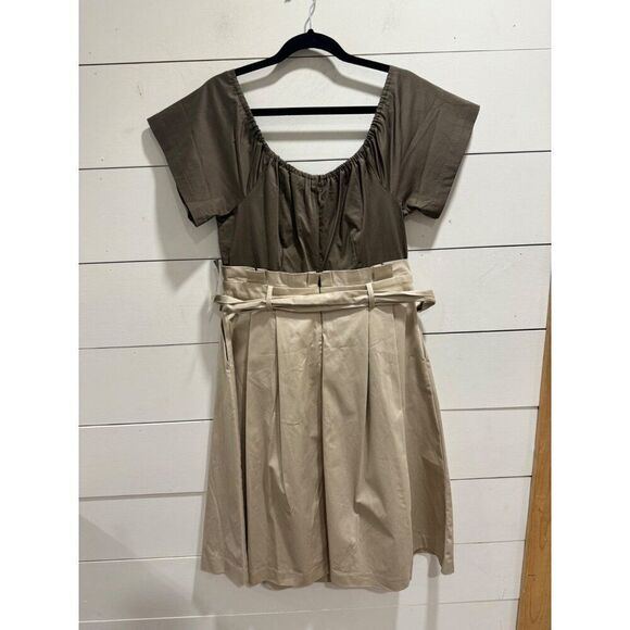 NWT Eva Mendes New York & Company Scoop Neck Midi Dress Large - Picture 7 of 9